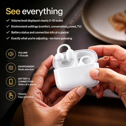 🔥 Today Only! 👂 Atom X Smart Hearing Aids — Hear Clearly, Feel Confident Again 💖🔊