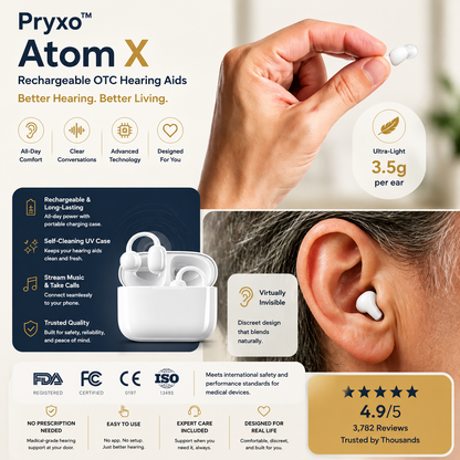 🔥 Today Only! 👂 Atom X Smart Hearing Aids — Hear Clearly, Feel Confident Again 💖🔊