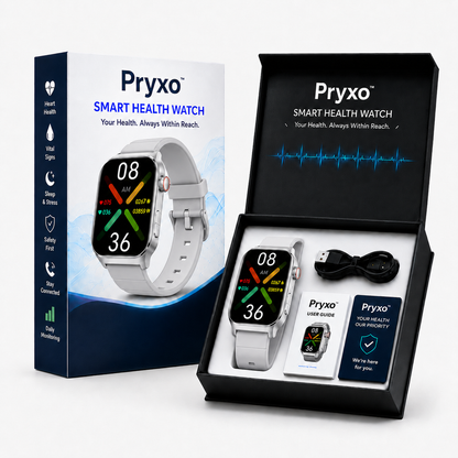 🔥 Order Today: Free Replacement Watch Strap ！Pryxo™ Standalone 4G Smart Watch with Automatic Fall Detection + GPS Location + Health Monitoring